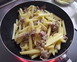 じゃがいもと豚肉とピーマンの炒め物作り方3写真