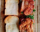 鶏排(ジーパイ)サンドイッチ作り方10写真