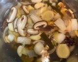 七草ワンタンポカポカ薬膳スープ作り方10写真