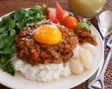 鶏むね肉とりんごのヘルシーキーマカレー作り方5写真