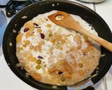 サラダチキンのアンチョビクリームソース作り方7写真