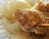 丸ごと玉ねぎと鶏もも肉のコンソメ餡掛け。作り方7写真