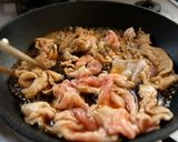 【簡単10分＆節約】とろとろ卵の豚こま丼作り方2写真