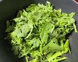 春菊とサバ缶炒め煮作り方2写真