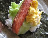 簡単☆スパム卵サラダ☆手巻き寿司作り方6写真