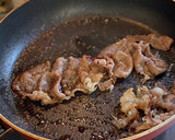 簡単！甘辛　すき焼き牛肉の押し寿司風作り方7写真