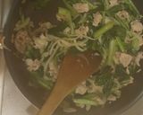 生姜の甘酢漬け（ガリ）で野菜炒め作り方3写真