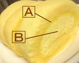 二層のかぼちゃロールケーキ♡作り方4写真