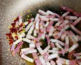 ベーコンのアマトリチャーナ作り方2写真