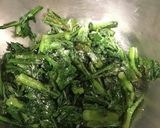 簡単☆春菊とアーモンドのナムル風作り方2写真