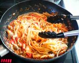 ツナとしめじのポモドリーニパスタ作り方9写真
