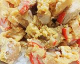 冷蔵庫の余り物 親子丼作り方7写真