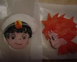 キャラ弁☆簡単「ポニョと宗助の作り方♪」作り方6写真