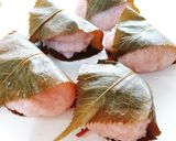 電子レンジで作る☆関西風桜もち♪作り方6写真
