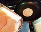 フライパンで作る☆関東風桜もち♪作り方4写真