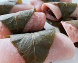フライパンで作る☆関東風桜もち♪作り方5写真