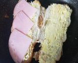 ハムチーズキュウリクロワッサンド♡作り方5写真