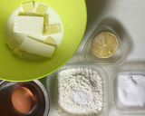 レモンとホワイトチョコの焼きドーナツ作り方1写真