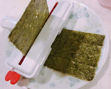 玉子と海苔が2段、海苔だんだん、のり弁！作り方4写真