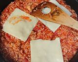 簡単工程☆トマトチーズリゾット作り方7写真