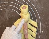 編み込み風パンの成形方法・簡単！作り方7写真