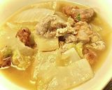 白菜の水分だけの豚煮物　タロの弁当番外編作り方3写真