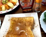 シナモントースト&かけチーハムエッグ作り方5写真