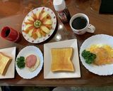 シナモントースト&かけチーハムエッグ作り方4写真
