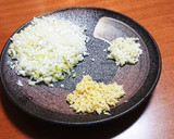 牡蛎と茄子の麻婆豆腐炒め作り方2写真