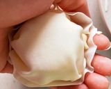 簡単デザート☆トローリチーズの雪見餃子作り方3写真