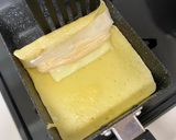 お好み焼きロール〜明太もちチーズ作り方6写真