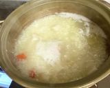 お鍋のシメはお餅入り雑炊作り方4写真