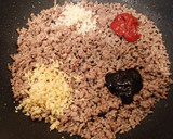 牡蛎と茄子の麻婆豆腐炒め作り方7写真