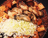 牡蛎と茄子の麻婆豆腐炒め作り方9写真