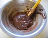 トースターで5分！とろけるチョコケーキ♡作り方4写真
