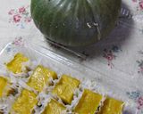 卵・乳・油なし♪かぼちゃの二色ようかん作り方5写真