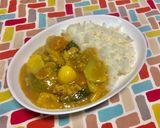超簡単☆野菜たっぷり中華丼風カレー♪♪♪作り方13写真