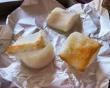 余ったもの通しで♡お餅onカリー作り方1写真