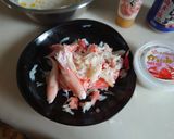 お正月余ったカニとカニ味噌でパスタ作り方2写真