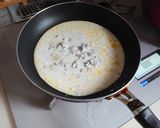 お正月余ったカニとカニ味噌でパスタ作り方4写真