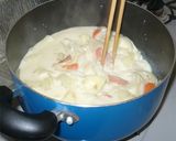 ハーフアンドハーフで合鴨と野菜スープ作り方7写真