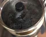 保温鍋で作る甘さ控えめの黒豆作り方1写真