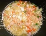 簡単美味しくヘルシーな炊飯器エビピラフ作り方2写真