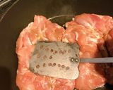 チキンとナスとピーマンの甘うま味噌焼き作り方2写真