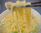簡単温か！豚玉ニラうどん作り方6写真