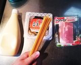 主食でもいける！ごま昆布サラダスパ作り方1写真