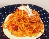 【美味】カニとツナのトマトクリームパスタ作り方10写真