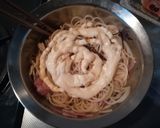 主食でもいける！ごま昆布サラダスパ作り方5写真