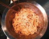 主食でもいける！ごま昆布サラダスパ作り方6写真