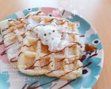 サクもち♡HMで簡単お豆腐ワッフル♡作り方8写真